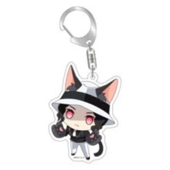 ANIPLEX OF AMERICA Demon Slayer: Muzan Kitty Keychain