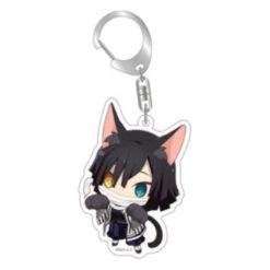 ANIPLEX OF AMERICA Demon Slayer: Obanai Iguro Kitty Keychain