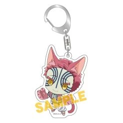 ANIPLEX OF AMERICA Demon Slayer: Akaza Kitty Keychain