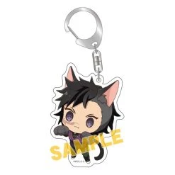 ANIPLEX OF AMERICA Demon Slayer: Genya Kitty Keychain