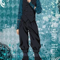 KADOKAWA Toshiro Hitsugaya Bleach Black & Rock Life-Sized Fabric Poster