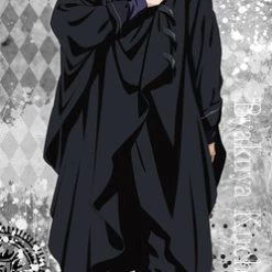 KADOKAWA Byakuya Kuchiki Bleach Black & Rock Life-Sized Fabric Poster