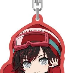 GOOD SMILE Ruby Rose Lucid Dream RWBY Ice Queendom Nendoroid Plus Acrylic Keychain
