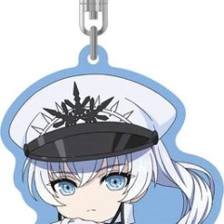 GOOD SMILE Weiss Schnee Nightmare Side RWBY Ice Queendom Nendoroid Plus Acrylic Keychain