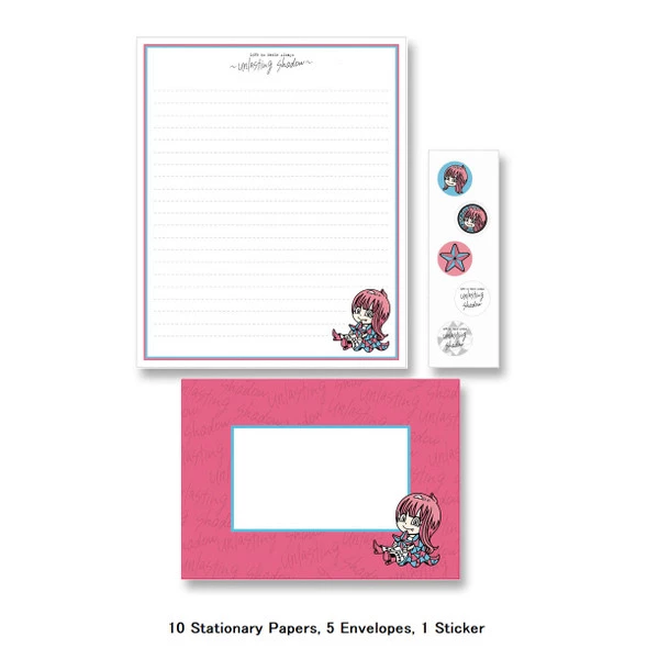 ANIPLEX OF AMERICA LiSA Unlasting Shadow Ver Love Letter Set 1 ANIPLEX OF AMERICA LiSA Unlasting Shadow Ver Love Letter Set