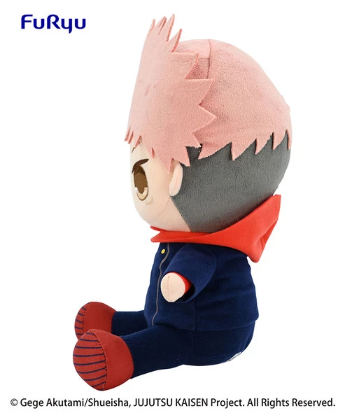 FURYU Yuji Itadori Jujutsu Kaisen Big Sitting Plush 4 FURYU Yuji Itadori Jujutsu Kaisen Big Sitting Plush - Image 4