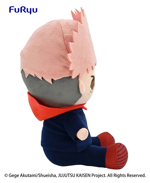 FURYU Yuji Itadori Jujutsu Kaisen Big Sitting Plush 8 FURYU Yuji Itadori Jujutsu Kaisen Big Sitting Plush - Image 8