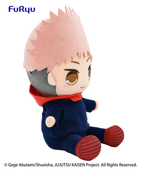 FURYU Yuji Itadori Jujutsu Kaisen Big Sitting Plush 9 FURYU Yuji Itadori Jujutsu Kaisen Big Sitting Plush - Image 9