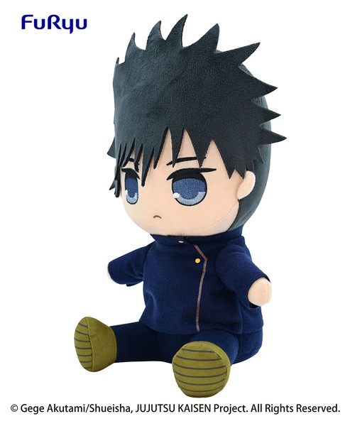 FURYU Megumi Fushiguro Jujutsu Kaisen Big Sitting Plush 3 FURYU Megumi Fushiguro Jujutsu Kaisen Big Sitting Plush - Image 3
