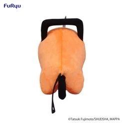 FURYU Naughty Pochita Chainsaw Man Big Sitting Plush -Anime peripheral Sales Store 4580736403437 merchandise naughty pochita chainsaw man big sitting plush altb