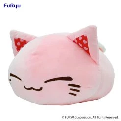 FURYU Pink Cupid Nemuneko Cat Big Plush -Anime peripheral Sales Store 4580736403499 merchandise pink cupid nemuneko big cat plush altb