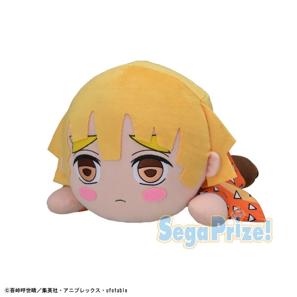ANIPLEX OF AMERICA Zenitsu Agatsuma Demon Slayer MEJ Lay-Down Plush 1 ANIPLEX OF AMERICA Zenitsu Agatsuma Demon Slayer MEJ Lay-Down Plush