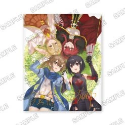 Bofuri I Don't Want To Get Hurt So I'll Max Out My Defense Kadokawa Books Anniversary Canvas Art