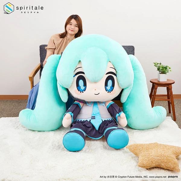 Hatsune Miku Taito SPIRITALE Super Big Vocaloid Plush 2 Hatsune Miku Taito SPIRITALE Super Big Vocaloid Plush - Image 2