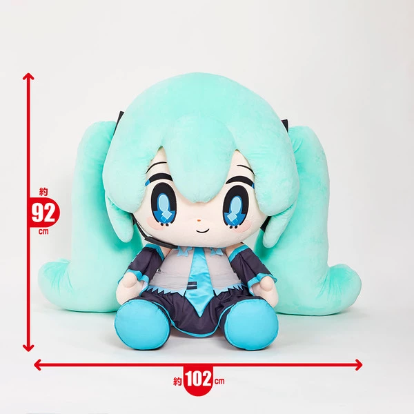 Hatsune Miku Taito SPIRITALE Super Big Vocaloid Plush 4 Hatsune Miku Taito SPIRITALE Super Big Vocaloid Plush - Image 4