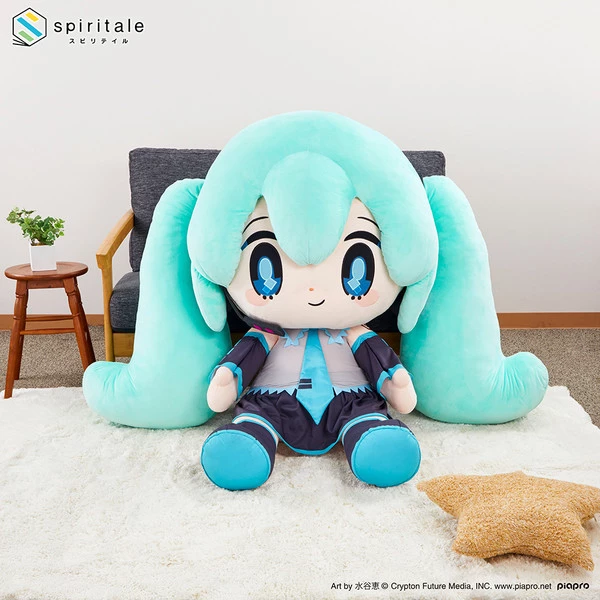 Hatsune Miku Taito SPIRITALE Super Big Vocaloid Plush 1 Hatsune Miku Taito SPIRITALE Super Big Vocaloid Plush
