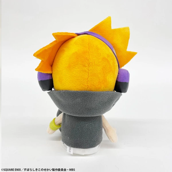 SQUARE ENIX Neku Sakuraba The World Ends With You The Animation Sitting Plush 2 SQUARE ENIX Neku Sakuraba The World Ends With You The Animation Sitting Plush - Image 2