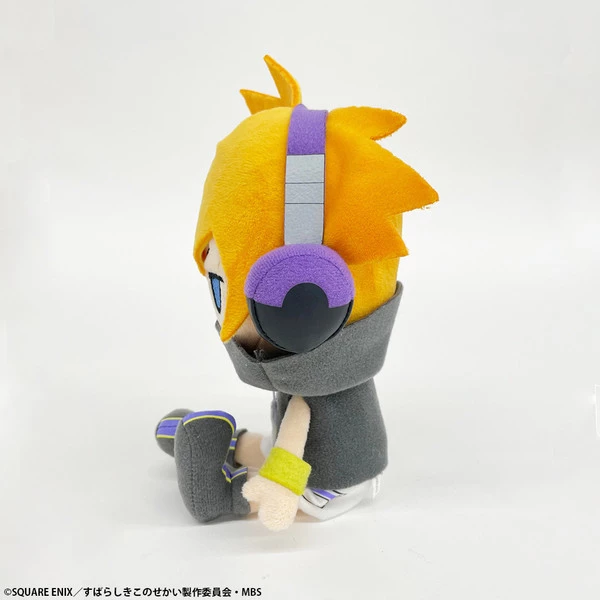 SQUARE ENIX Neku Sakuraba The World Ends With You The Animation Sitting Plush 3 SQUARE ENIX Neku Sakuraba The World Ends With You The Animation Sitting Plush - Image 3