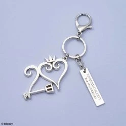 SQUARE ENIX Kingdom Hearts 20th Anniversary Metal Keychain