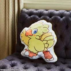 SQUARE ENIX Chocobo Final Fantasy VII Remake Fluffy Fluffy Die-cut Cushion -Anime peripheral Sales Store 4988601361286 merchandise chocobo final fantasy vii remake fluffy fluffy die cut cushion altb