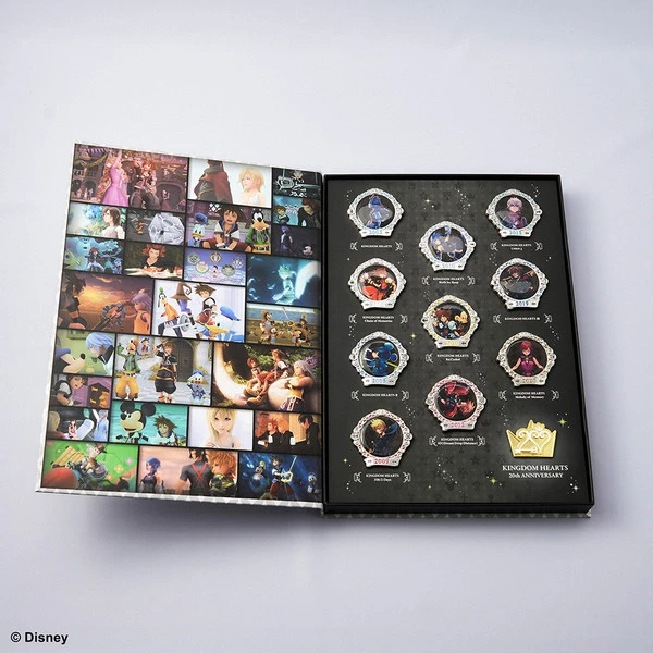 SQUARE ENIX Kingdom Hearts 20th Anniversary Pins Box Volume 2 Collection 1 SQUARE ENIX Kingdom Hearts 20th Anniversary Pins Box Volume 2 Collection