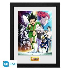 ABYSSE Running Hunter X Hunter Framed Print