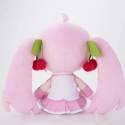 TAITO Sakura Miku Vocaloid BIG Plush -Anime peripheral Sales Store 662248839424 merchandise sakura miku vocaloid big plush altc