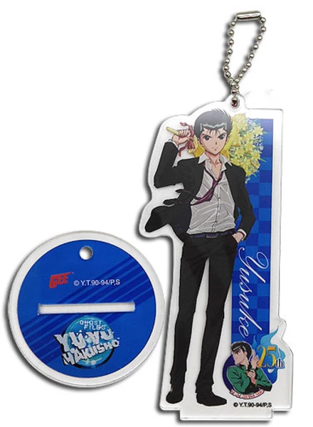GREAT EASTERN Yusuke Urameshi 25th Anniversary Ver Yu Yu Hakusho Acrylic Keychain 1 GREAT EASTERN Yusuke Urameshi 25th Anniversary Ver Yu Yu Hakusho Acrylic Keychain