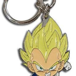 GREAT EASTERN Super Saiyan Vegeta Dragon Ball Super Metal Keychain