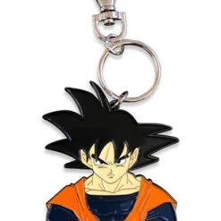 GREAT EASTERN Son Goku Bust Dragon Ball Z Metal Keychain