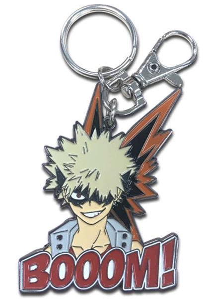 GREAT EASTERN Katsuki Bakugo BOOOM! My Hero Academia Metal Keychain 1 GREAT EASTERN Katsuki Bakugo BOOOM! My Hero Academia Metal Keychain