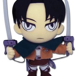 GREAT EASTERN Levi Swords Drawn Attack On Titan Plush