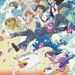GREAT EASTERN Ride The Wave Sarazanmai Throw Blanket