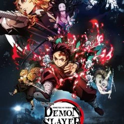 GREAT EASTERN Demon Slayer Kimetsu No Yaiba The Movie Mugen Train Throw Blanket