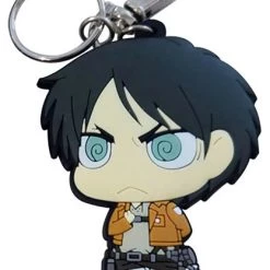 GREAT EASTERN Eren Yeager Dedicate Stance Attack On Titan PVC Keychain