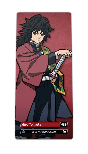 Giyu Tomioka Demon Slayer FiGPiN 3 Giyu Tomioka Demon Slayer FiGPiN - Image 3