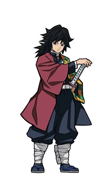 Giyu Tomioka Demon Slayer FiGPiN 1 Giyu Tomioka Demon Slayer FiGPiN