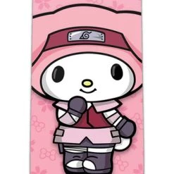 My Melody X Sakura Haruno Naruto Shippuden Crossover FiGPiN -Anime peripheral Sales Store 810021536590 merchandise my melody sakura haruno naruto shippuden crossover figpin altb