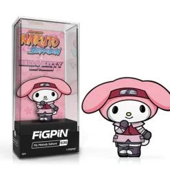My Melody X Sakura Haruno Naruto Shippuden Crossover FiGPiN -Anime peripheral Sales Store 810021536590 merchandise my melody sakura haruno naruto shippuden crossover figpin altc