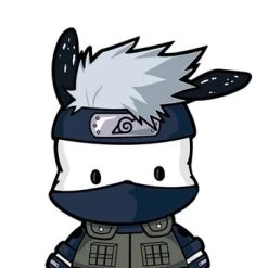 Pochacco X Kakashi Hatake Naruto Shippuden Crossover FiGPiN