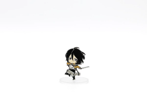 GOOD SMILE Mikasa Ackerman Attack On Titan Nendoroid Pin 2 GOOD SMILE Mikasa Ackerman Attack On Titan Nendoroid Pin - Image 2