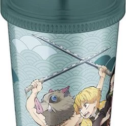 ABYSSE Slayers Demon Slayer Plastic Tumbler -Anime peripheral Sales Store 810066350465 merchandise slayers demon slayer plastic tumbler altb
