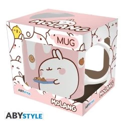ABYSSE Milk & Cookies Molang Mug -Anime peripheral Sales Store 810066350854 merchandise milk and cookies molang mug altc