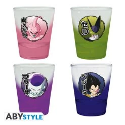 ABYSSE Villains Dragon Ball Z Kakarot Shot Glass Set