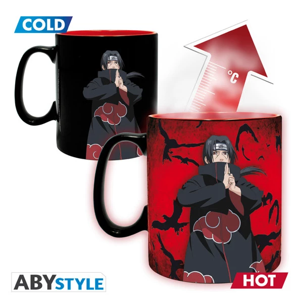 ABYSSE Kakashi & Itachi Sharingan Showdown Naruto Shippuden Heat Change Mug And Coaster Gift Set 3 ABYSSE Kakashi & Itachi Sharingan Showdown Naruto Shippuden Heat Change Mug And Coaster Gift Set - Image 3