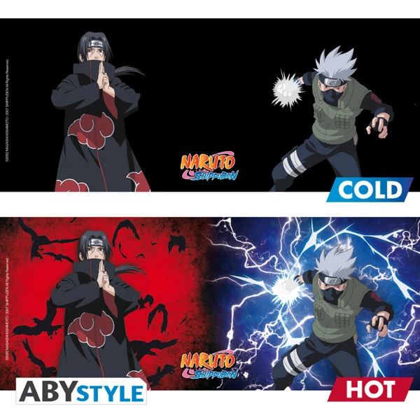 ABYSSE Kakashi & Itachi Sharingan Showdown Naruto Shippuden Heat Change Mug And Coaster Gift Set 4 ABYSSE Kakashi & Itachi Sharingan Showdown Naruto Shippuden Heat Change Mug And Coaster Gift Set - Image 4