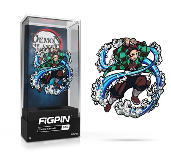 Tanjiro Kamado Water Breathing Demon Slayer FiGPiN 4 Tanjiro Kamado Water Breathing Demon Slayer FiGPiN - Image 4