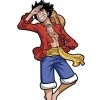 Monkey D Luffy Salute One Piece FiGPiN