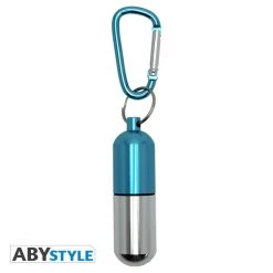 ABYSSE Blue Capsule Corp Dragon Ball Z 3D Keychain -Anime peripheral Sales Store 819065020324 merchandise blue 3d capsule corp dragon ball z keychain altc