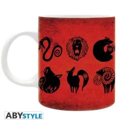 ABYSSE Emblems The Seven Deadly Sins Mug -Anime peripheral Sales Store 819065020935 merch emblems the seven deadly sins mug back